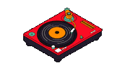 dnamusicdj dj vinilo tornamesa dnamusic Sticker