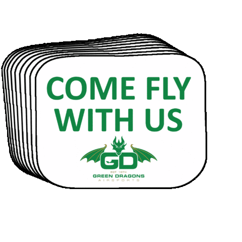 GreenDragonsAirsports giphygifmaker paragliding hang gliding paramotoring Sticker