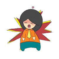 Angry Boom Sticker