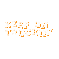 Keep On Truckin Trucks Sticker by Western Ag Inc