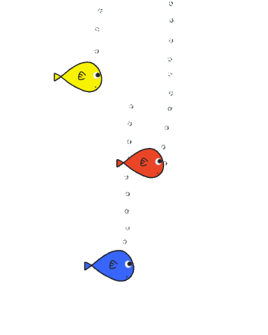 Under The Sea Swimming Sticker