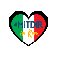 jugendpastoral withyou mitdir jugendpastoral romwallfahrt Sticker