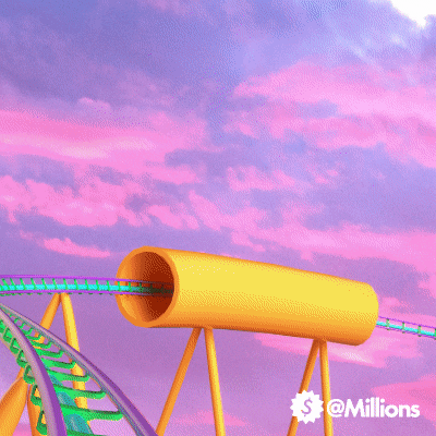 Roller Coaster Stop GIF by Millions