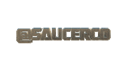 3D Chrome Sticker by SAUCER