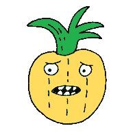 Nervous Sticker Sticker by Steven Kraan