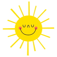 tinygraphy happy summer sun sunshine Sticker