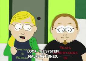 scared thinking GIF by South Park 