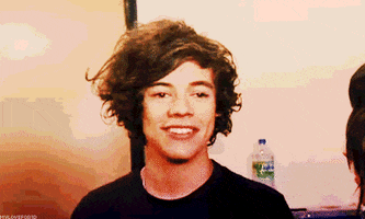harry styles laughing GIF