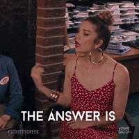 I Dont Know Pop Tv GIF by Schitt's Creek