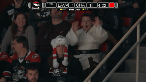 hockey GIF by Charlotte Checkers