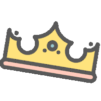 Crown Royalty Sticker by Pawsitive pet