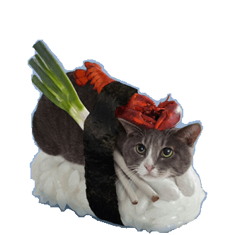 sushi STICKER by imoji