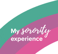 The Sorority Life Rush Sticker by National Panhellenic Conference