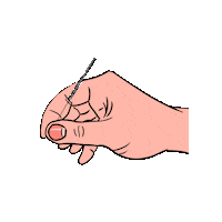 Agulha Sticker by Faculdade EBRAMEC