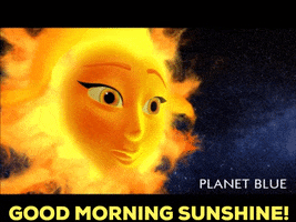 Good Morning Sun GIF by Planet Blue