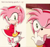 Sonic X Amy GIF