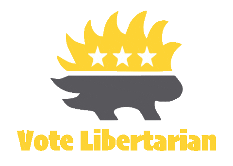 Vote Politics Sticker by Libertarians for Peace, Freedom, and Prosperity