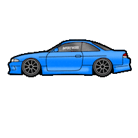 Nissan Silvia Japan Sticker by ImportWorx