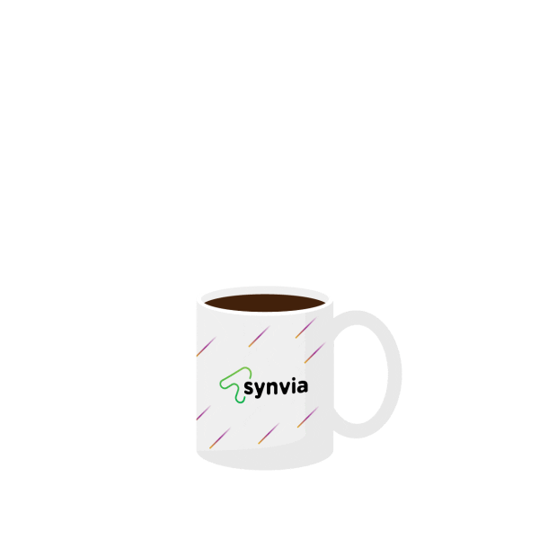 Synvia giphyupload coffee caf drinkcoffee Sticker