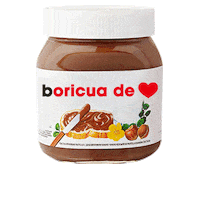 Puerto Rico Corazon Sticker by NutellaPR