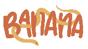 Banana Snake Sticker
