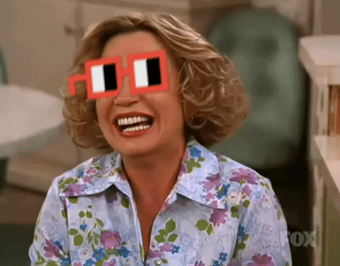 Happy That 70S Show GIF by nounish ⌐◨-◨