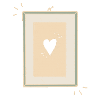 loveandpaper heart illustration picture wall Sticker