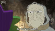 Last Words Burn GIF by Adult Swim