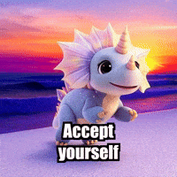 Wisdom Accept Yourself GIF by Divineasaur