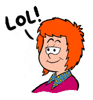 Dennis Gnasher Sticker by Beano Studios