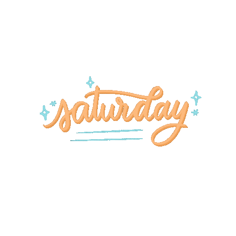 Weekend Saturday Sticker