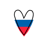 Russian Flag Sticker