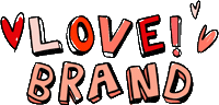 In Love Brand Sticker