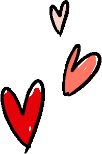 In Love Heart Sticker