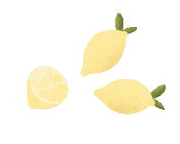 Fruit Lemon Sticker