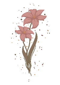 Pink Flower Sticker