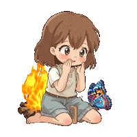 Marshmallows Lightening Bugs Sticker