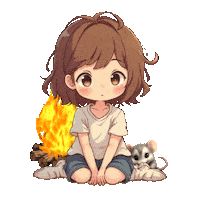 Marshmallows Lightening Bugs Sticker