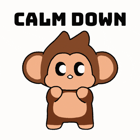 Breathe Chill Out GIF by Chimpers