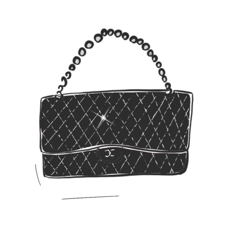 idrawfashion bag chanel fashion design fashion designer Sticker