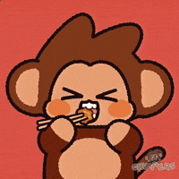 Nom Nom Eating GIF by Chimpers
