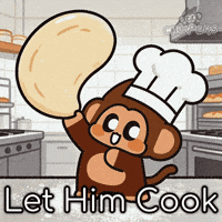 Pizza Cooking GIF by Chimpers