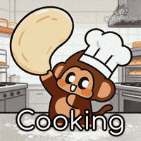 Pizza Cooking GIF by Chimpers