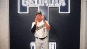 Georgia Tech Baseball GIF by Georgia Tech Yellow Jackets