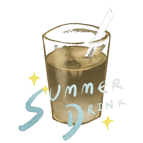Summer Coffee Sticker