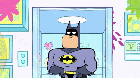 teen titans go batman GIF by Cartoon Network EMEA