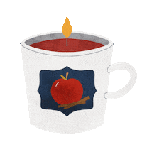 Alma Gyertya Sticker by Perecz Annabella