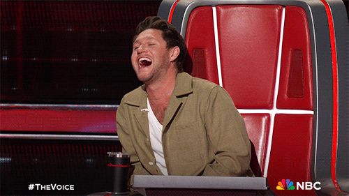 Niall Horan Laugh GIF by The Voice