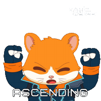 Power Scream Sticker by Hamieverse