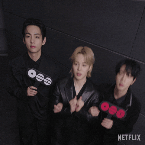 Kim Taehyung V GIF by NETFLIX
